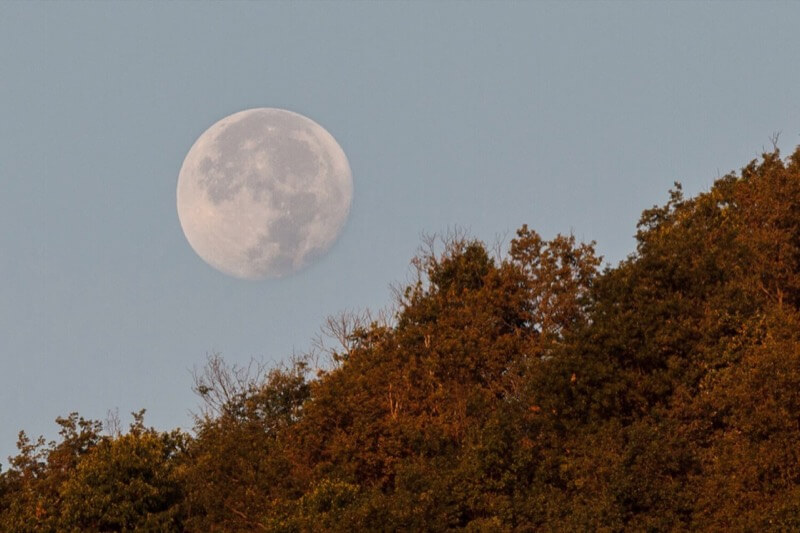 Luna al mattino presto - Hans Schuurmans