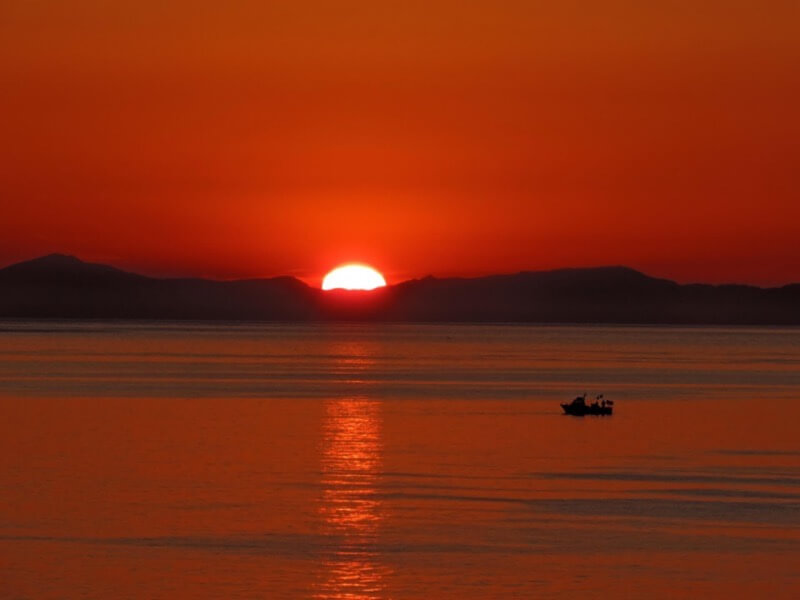 Un'alba sul mar Ligure, a Ceriale (SV) - Tiziana Girante